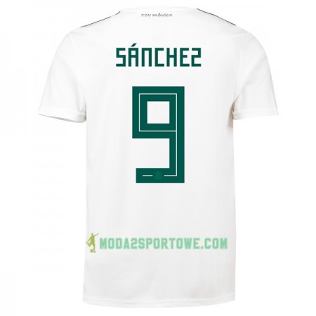 Koszulka Meksyk Sanchez 9 Mistrzostwa Świata 2018 Wyjazdowe Stroje Piłkarskie